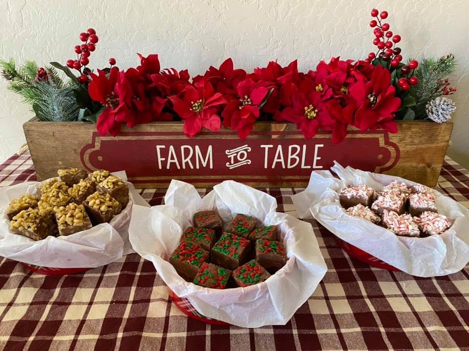 Homemade Holiday Fudge from Loodles Sweet Treats